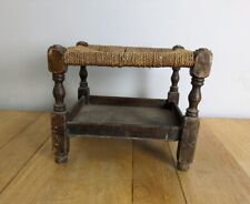 Antique oak footstool for sale  DUNDEE