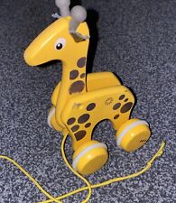Holzspielzeug brio giraffe gebraucht kaufen  Stollberg, Niederdorf