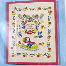 Baby sampler embroidery for sale  Gladstone