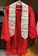 red graduation cap gown for sale  Gorham