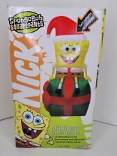 Bob Esponja 2004 Pantalones Cuadrados Inflables 4 ft Gemmy Regalo de Navidad  segunda mano  Embacar hacia Argentina