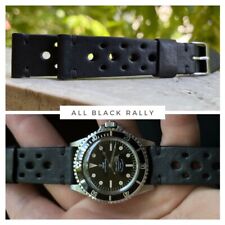 Black leather watch usato  Salsomaggiore Terme