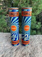 Dos latas compuestas de cartón tubo de junta vintage Permatex número 1 y 2 forma A segunda mano  Embacar hacia Mexico
