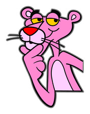Pink panther thinking for sale  Pico Rivera