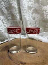 Coca cola glasses for sale  Selkirk