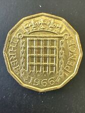 1966 three pence for sale  MANCHESTER