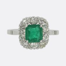Vintage emerald ring for sale  LONDON