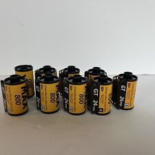 Lote de 9 filmes Kodak 800 MAX 35mm impressão colorida 24 exposições, expirado, usado comprar usado  Enviando para Brazil