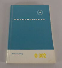 Instrucciones Servicio/Manual Mercedes-Benz Bus O 302 Stand 03/1965 segunda mano  Embacar hacia Argentina