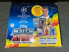 2017-18 Topps Match Attax UEFA Champions League Box Soccer (50packs @9cards) , used for sale  Shipping to South Africa