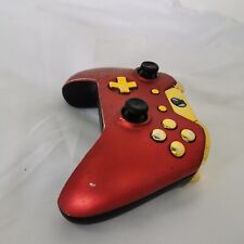 Microsoft Xbox One Red Gold Controller - Spares And Repairs Damaged , used for sale  Shipping to South Africa