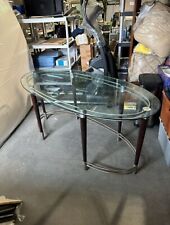 clear tempered glass desk for sale  Grants Pass