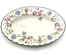 CHURCHILL ~ Staffordshire Inglaterra PLATO DE VAJILLA FINO INGLÉS ~ Floral segunda mano  Embacar hacia Argentina