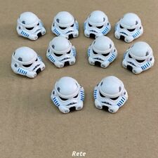 10 PIEZAS Casco Star Wars Clon Trooper Stormtrooper 2,5" Figuras Accesorios Juguetes  segunda mano  Embacar hacia Argentina