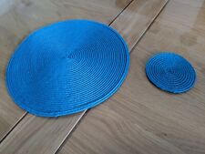Round woven placemats for sale  MANCHESTER