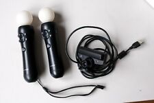 Controles + câmera PS3 Sony Playstation 3 4 PlayStation Move Starter Pack 2 comprar usado  Enviando para Brazil