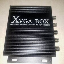 Used, GBS-8219 XVGA Box CGA EGA RGB RGBS RGBHV to VGA Industrial Monitor Video Convert for sale  Shipping to South Africa
