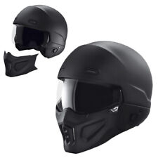 Capacete retrô rosto inteiro leve para capacete de motocicleta liberação rápida comprar usado  Enviando para Brazil