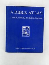 Atlas Bíblico Um Manual de Geografia e História Bíblica Jesse Lyman Hurlbut 1943 comprar usado  Enviando para Brazil