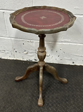 Red leather pedestal for sale  PLYMOUTH