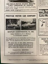 Bentley continental 1956 for sale  BRISTOL
