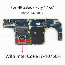 Usado, Placa-mãe LA-J203P para HP Zbook Fury 17 G7 com CPU Intel CoRe i7-10750H/10850H comprar usado  Enviando para Brazil