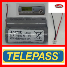 Batteria di ricambio per Telepass Ricaricabile FDK 2CR17450E-N 6V 2200mAh LUNGA  usato  Torre Del Greco