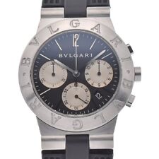 Usado, Relógio masculino BVLGARI Diagono Sport Chrono CH35S AUTOMÁTICO SS/borracha quartzo Q#129961 comprar usado  Enviando para Brazil