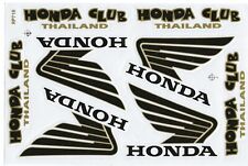 Juego de 8 pegatinas para Honda Motorcycles logotipo emblema signo Honda Club Tailandia segunda mano  Embacar hacia Argentina