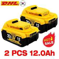 2pcs 20v 12.0ah for sale  Shipping to Ireland