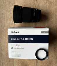 Sigma 30mm contemporary gebraucht kaufen  Weimar