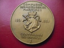 Medaille compagnie messageries d'occasion  Rosny-sous-Bois