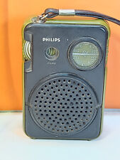 Transistor de radio verde vintage Philips 90al071 1970 segunda mano  Embacar hacia Argentina