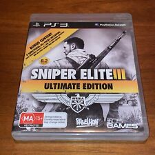 Sniper Elite III Ultimate Edition PS3 Game Playstation 3 Muito bom estado postagem rastreada grátis comprar usado  Enviando para Brazil