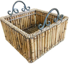 Handwoven bamboo wicker for sale  Homewood
