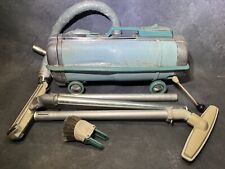 Vintage Electrolux Teal Canister Model Automatic G Vacuum Cleaner & Attachments, used for sale  Shipping to South Africa