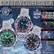 DO IT YOUR SELF KIT SUBMARINE DIVE EXPLORER ajuste ETA-2893-2 GMT, SW 330, Ø 40 MM comprar usado  Enviando para Brazil