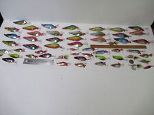 Lote de 50+ cucharas de pesca giratorias salmón trucha Walleye lucio lucio lucio segunda mano  Embacar hacia Mexico