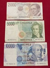 Lotto banconote 2000 usato  Pinerolo