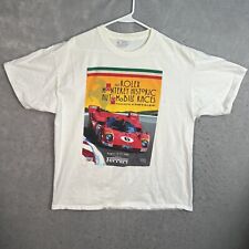 Camiseta Ferrari F1 Vintage 2004 Monterey Historic Races Adulto GG Branca Masculina comprar usado  Enviando para Brazil