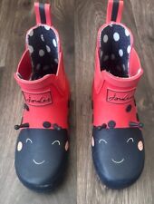 Joules ladybird red for sale  FAREHAM