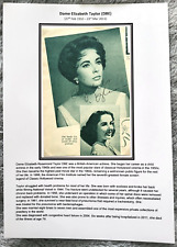 Elizabeth taylor hand for sale  LEICESTER