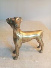 Vintage brass doberman for sale  CWMBRAN