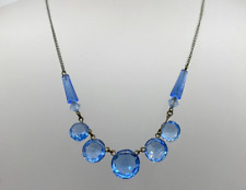Vintage jewellery blue for sale  LLANWRDA