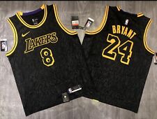 Camiseta deportiva de Kobe Bryant edición negra de Los Angeles Lakers City de la NBA  segunda mano  Embacar hacia Mexico