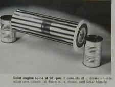 Solar engine model for sale  Diamond Point