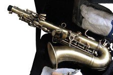 Novo saxofone soprano vintage estilo bronze 121209 comprar usado  Enviando para Brazil