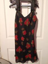 Nightdress black red for sale  TORQUAY