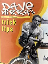 Dave Mirra's Bicycling Trick Tips Volume 1 BMX básico vídeo DVD esportes comprar usado  Enviando para Brazil