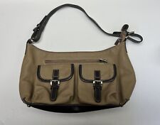 Bolso de hombro Chenson marrón bronceado beige segunda mano  Embacar hacia Argentina